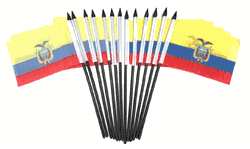 Ecuador 4"x6" Polyester - 12 Per Pack