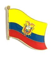 Ecuador Flag Lapel Pin - Single