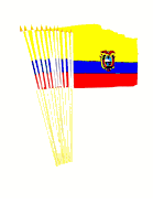 Ecuador Flags 12" x 18"