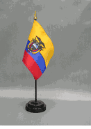 Ecuador Miniature Flag
