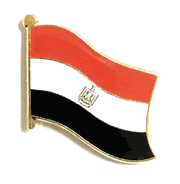 Egypt Flag Lapel Pin - Single