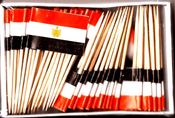 Egypt Flag Toothpicks