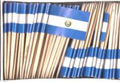 El Salvador Flag Toothpicks 