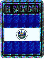 El Salvador Vinyl Reflective Decal