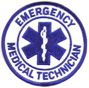 EMT - Emergency Medical Technician Round Patch