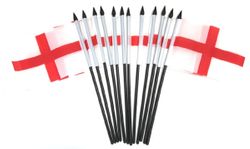 England St. George's Cross 4"x6" Polyester - 12 Per Pack