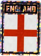 England Vinyl Reflective Decal