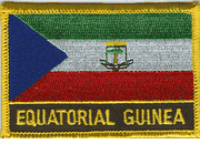 Equatorial Guinea Flag Patch with Name