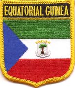Equatorial Guinea Flag Shield Patch