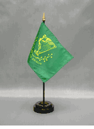 Erin Go Bragh 4"x6" Deluxe Miniature Flag