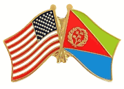 Eritrea Flag Lapel Pin - Double