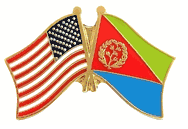 Eritrea Flag Lapel Pin - Double