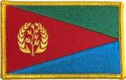 Eritrea Flag Patch - Rectangle