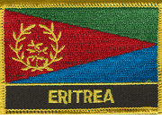 Eritrea Flag Patch with Name