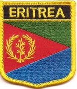 Eritrea Flag Shield Patch
