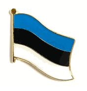 Estonia Flag Lapel Pin - Single