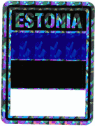 Estonia Vinyl Reflective Decal