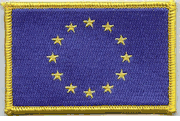 European Union Flag Patch - Rectangle