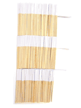 Extra Large Solid White Place Card Toothpick Flags