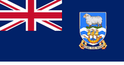 Falkland Islands Polyester 3x5