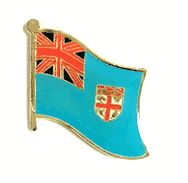 Fiji Flag Lapel Pin - Single