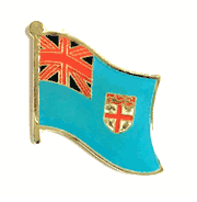 Fiji Flag Lapel Pin - Single
