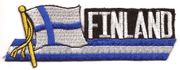 Finland Descriptive Flag Patch