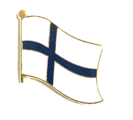 Finland Flag Lapel Pin - Single