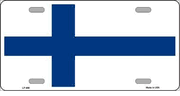 Finland Flag License Plate