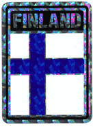 Finland Vinyl Reflective Decal