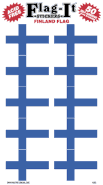 Flag-It Brand International Stickers
