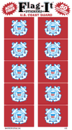 Flag-It Brand Military, Historical and Specialty Stickers 