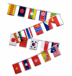 International Flag Streamers