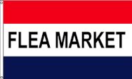 Flea Market 3 x 5 Polyester Flag