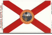 Florida Flag Decal Stickers - Large