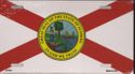Florida Flag License Plate