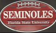 Florida State Seminoles Oval 