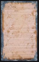 Framed US Constitution