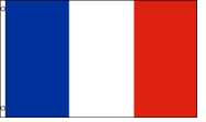 France 3x5 Nylon Flag - Imported