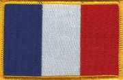 France Flag Patch - Rectangle