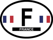 France Flag It Oval Decal