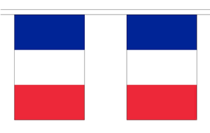 France String Flag Bunting