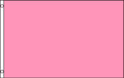 Full Size Polyester Solid Pink Flag