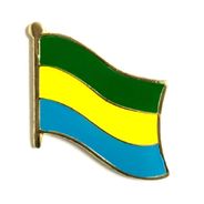 Gabon Flag Lapel Pin - Single