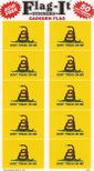 Gadsden Don't Tread on Me Decal Stickers - 50 per pack.