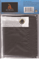 Gadsden Polyester Flag - Black