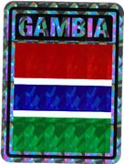 Gambia Vinyl Reflective Decal