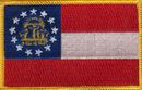 Georgia State Flag Patch