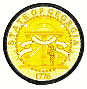 Georgia State Seal Patch