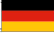 Germany 3x5 Nylon Flag - Imported